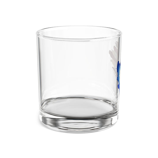Corazón Boricua Rocks Glass — 10 oz Whiskey Tumbler