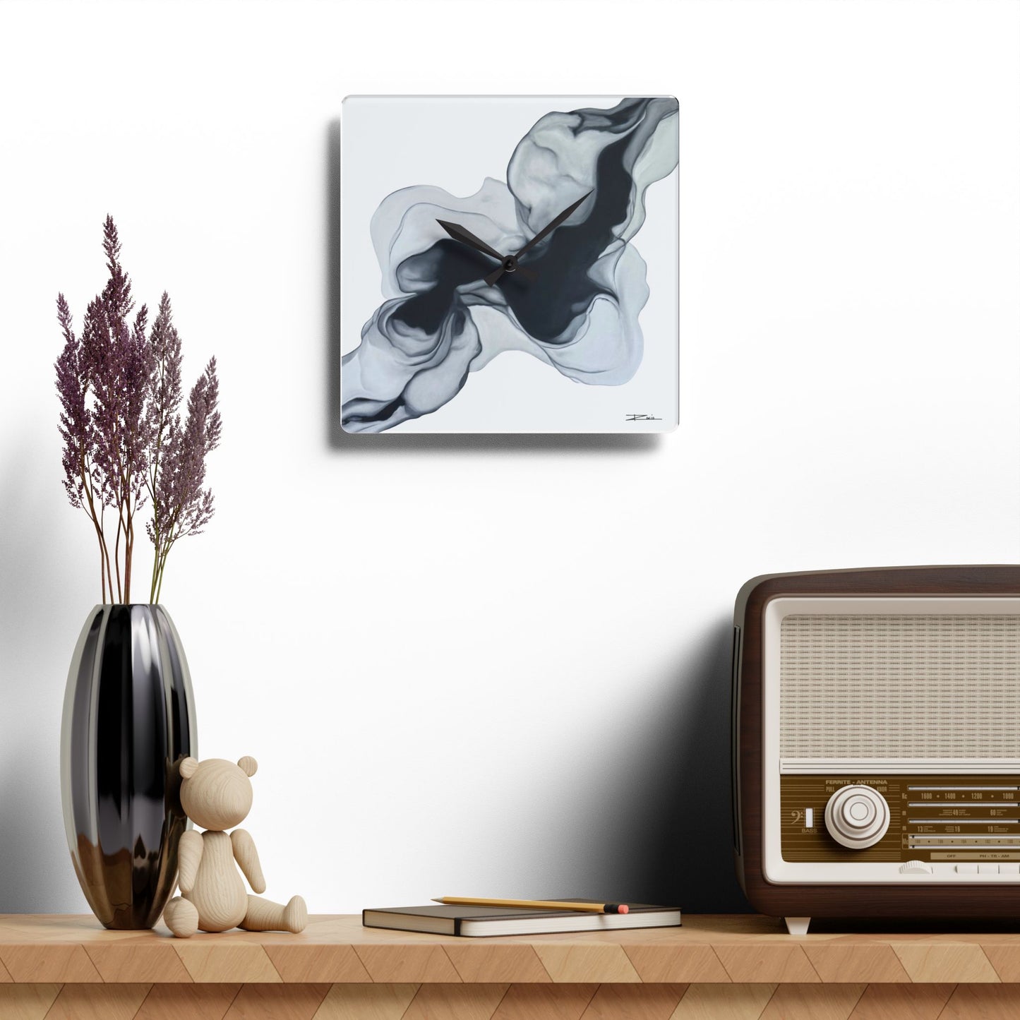 Danza Oscura - Acrylic Wall Clock