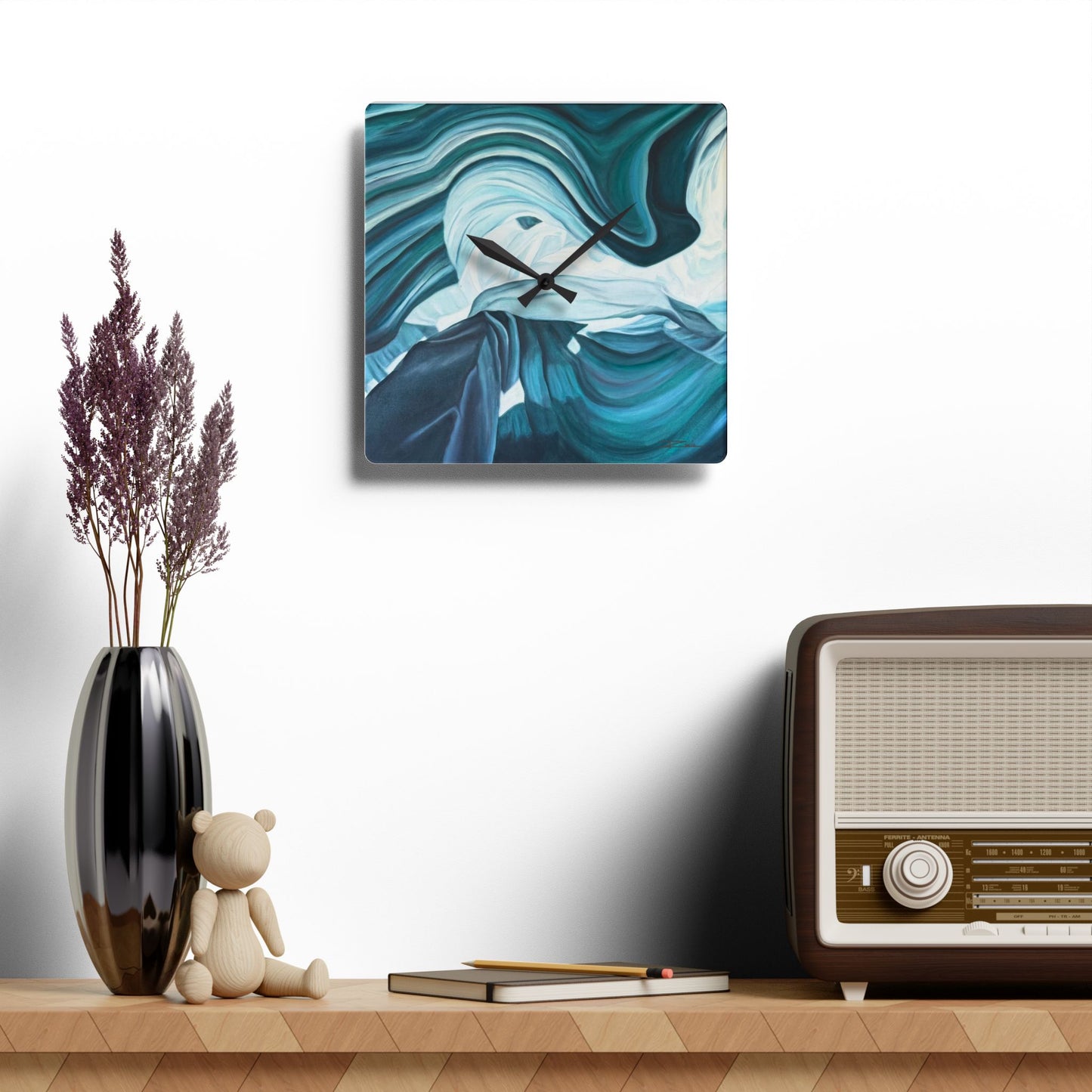 Underneath 3- Acrylic Wall Clock