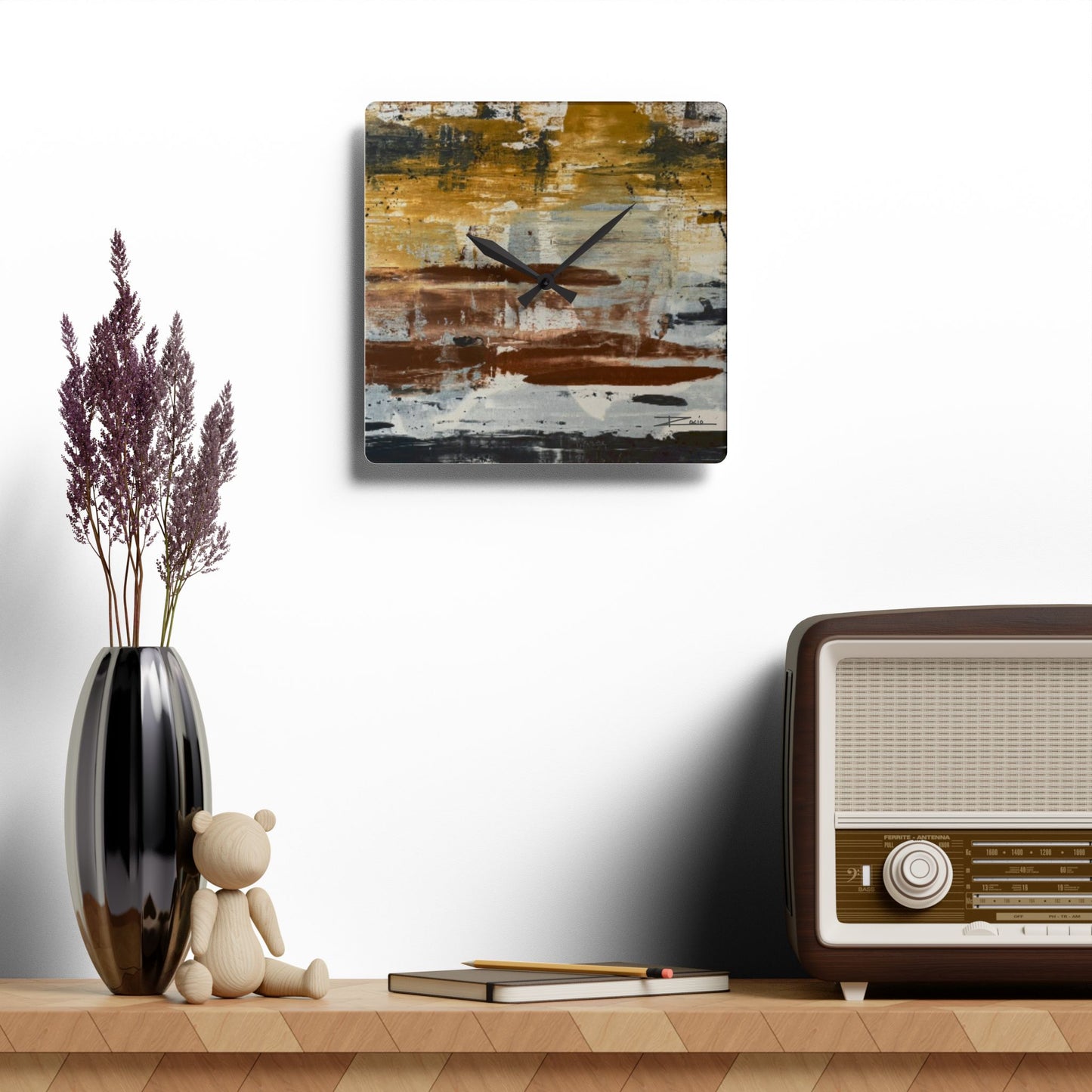 Native — Modern Black & Gray Art
