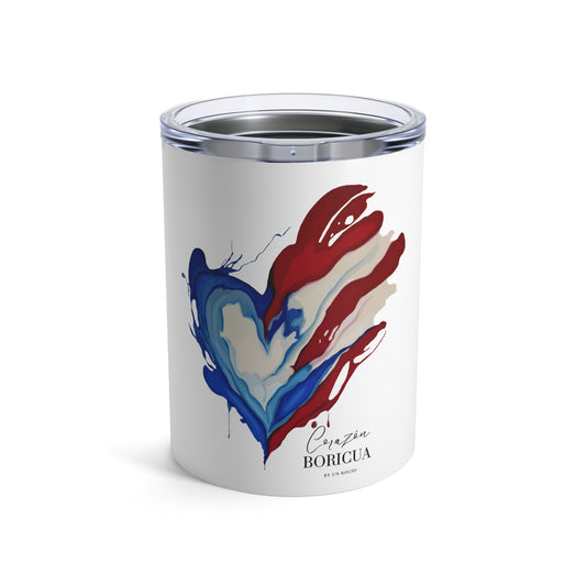 Corazón Boricua Tumbler