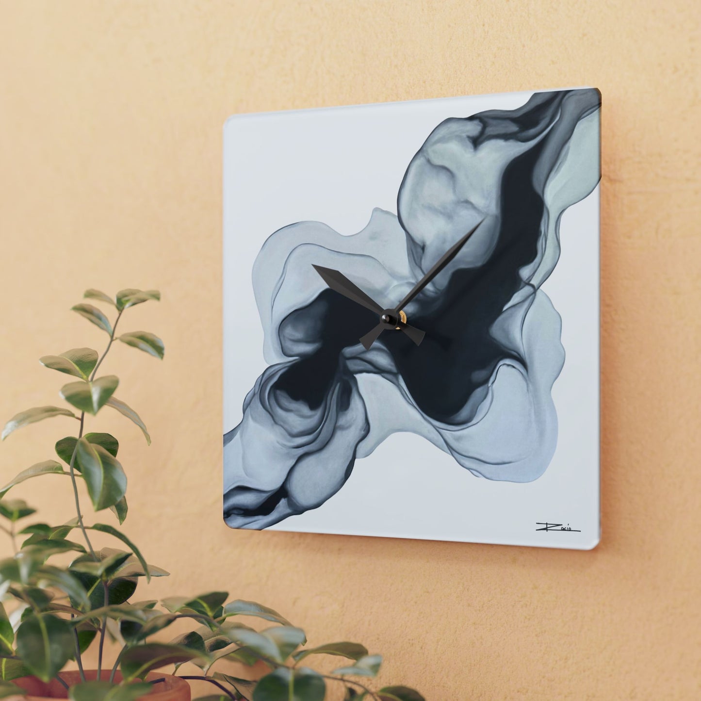 Danza Oscura - Acrylic Wall Clock