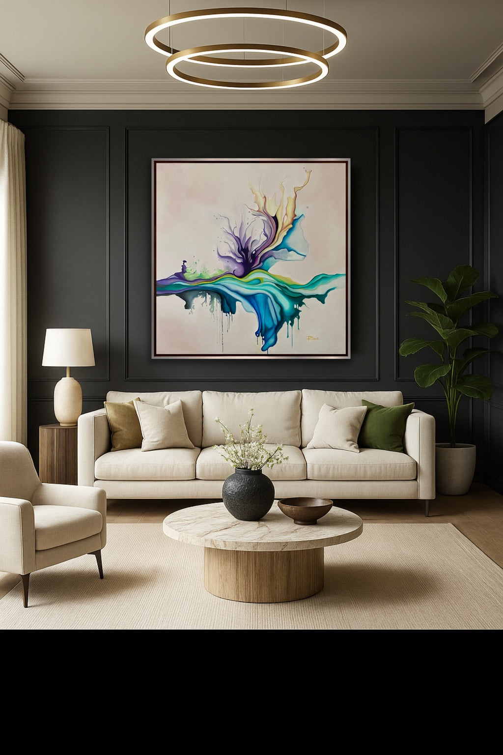 Dancing Waters Canvas