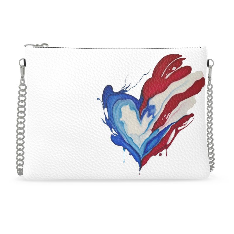 Corazón Boricua Crossbody Bag