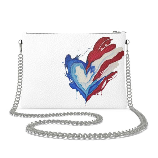 Corazón Boricua Crossbody Bag