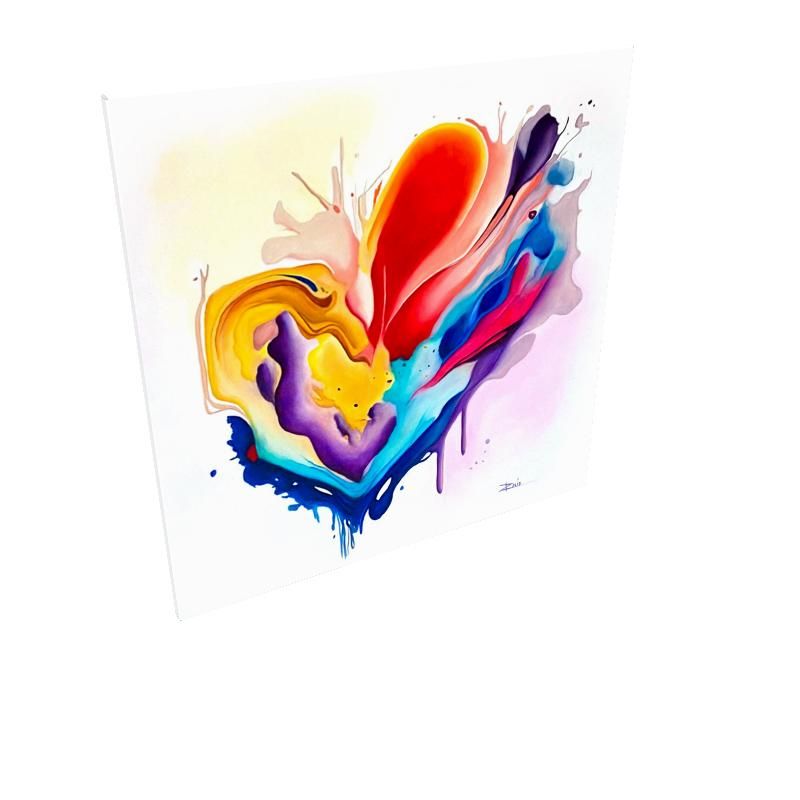 Broken Heart 2 Print Canva