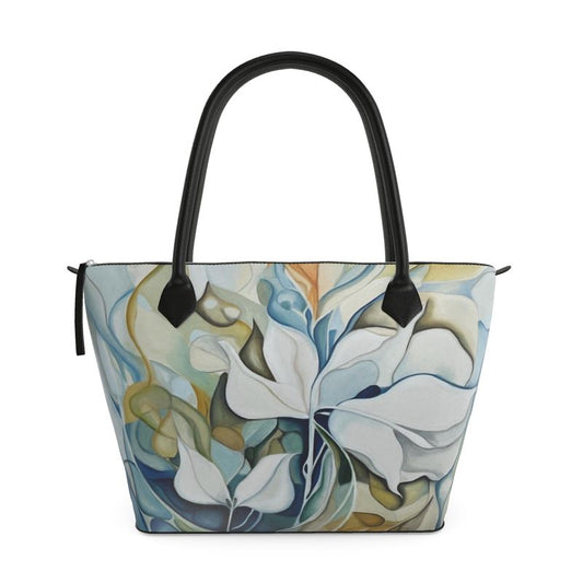 Flow Natural Zip Top handbag