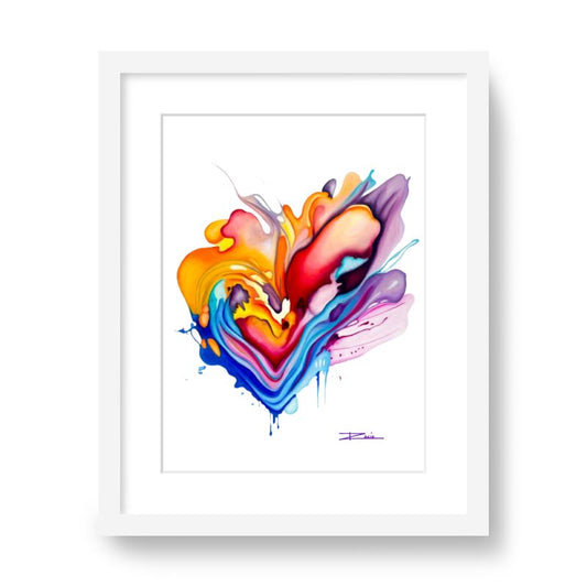 Mucho Corazón - Framed Art Prints