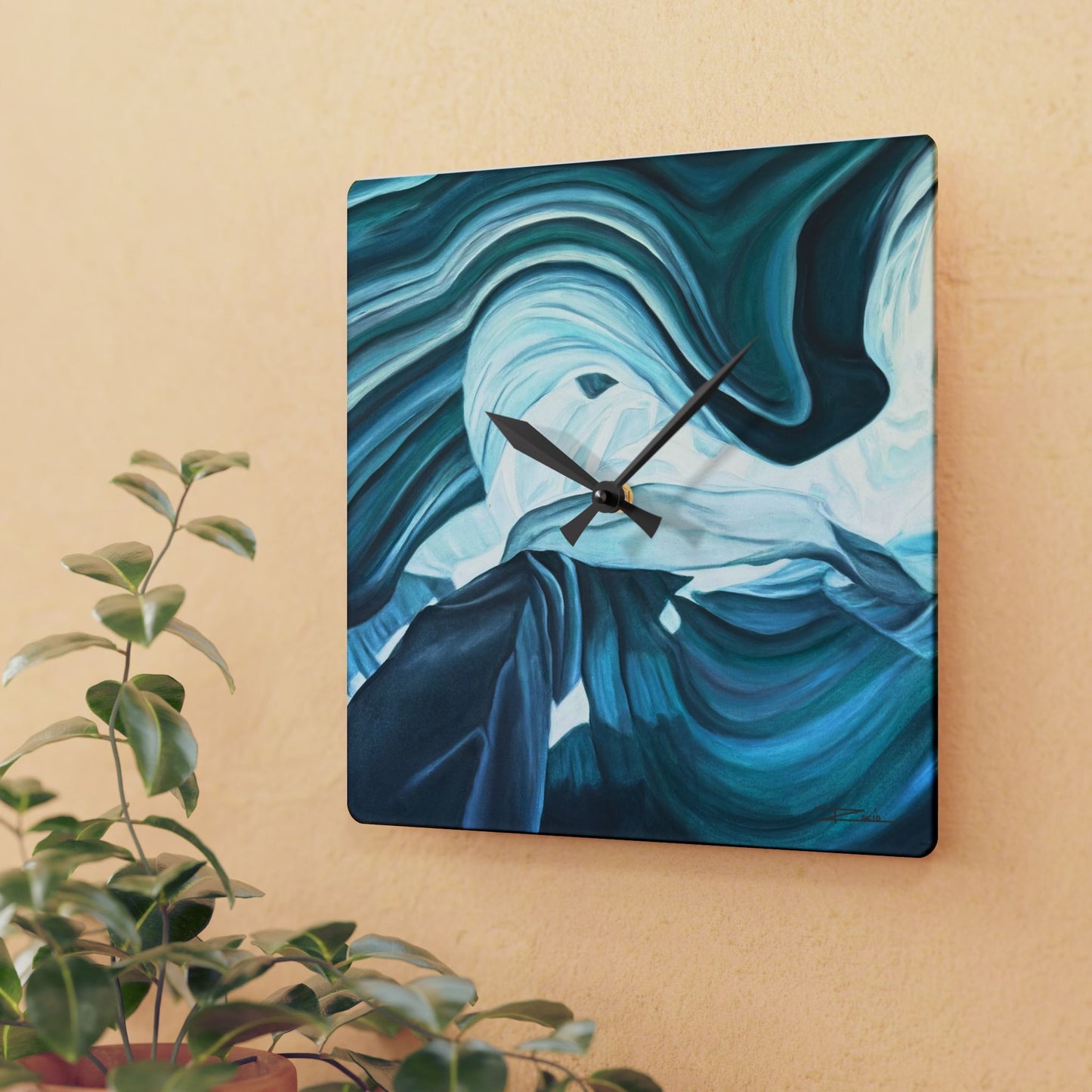 Underneath 3- Acrylic Wall Clock