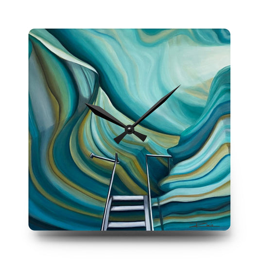 Underneath 1- Acrylic Wall Clock