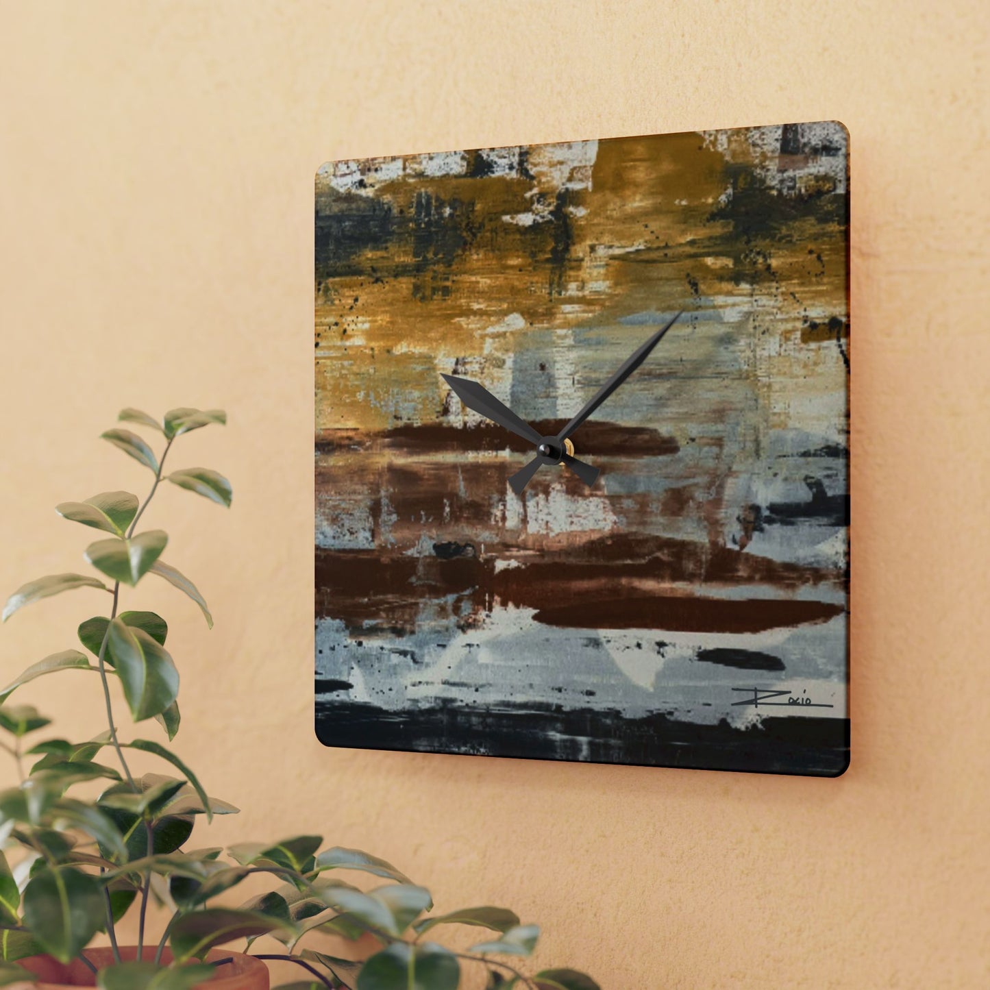 Native — Modern Black & Gray Art